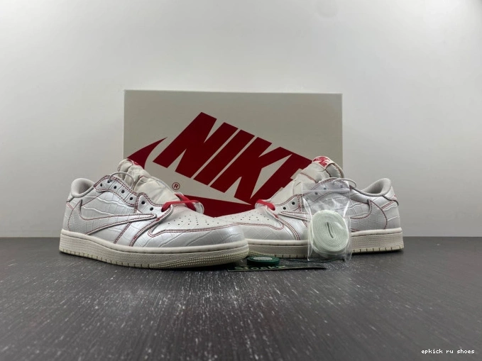 Rep Travis Air OG x Scott 1 Jordan Low DM7866-601 0809